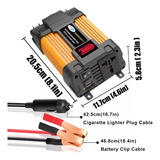 Inversor De Carro Digital Inteligente De 12v Para 110v 6000w