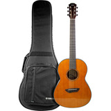 Violão Yamaha Csf-ta Parlor Transacoustic Aço C/ Gig Bag