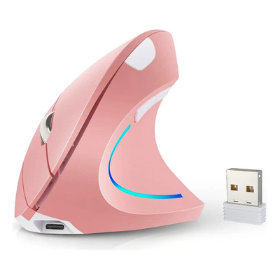 MOYAC Mouse Vertical Ergonómico Inalámbrico Recargable Moyac 2.4GHz Negro | MercadoLibre
