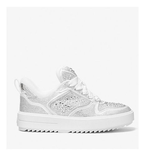 Tenis Mujer Michael Kors Rumi Plataform Mk Sneakers Blanco P