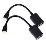 30 Metros Hdmi Lan Ethernet Extensor Repetidor Doble Red Ext