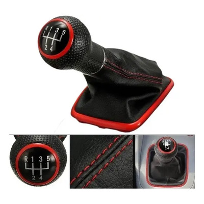 Palanca Pomo Perilla A4 Jetta Clásico Golf \u002F 5 Vel Base Roja | MercadoLibre