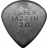 Dunlop Ultex Jazz Iii Púas Para Guitarra 24-pack 2.0 mm