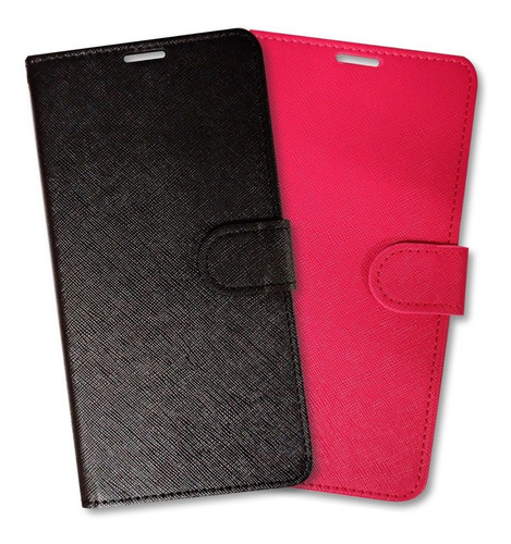 Funda Estuche Agenda Con Tapa | Para Samsung A21s Color Negro