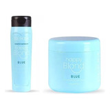 Combo Shampoo + Mascara Blue Bekim 