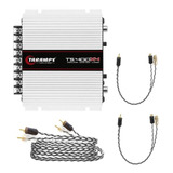 Kit Modulo Amplificador Taramps Ts400x4 + 1 Rca + 2 Cabo Y