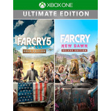 Far Cry 5 Gold + New Dawn Deluxe Xbox - 25 Díg (envio Já)