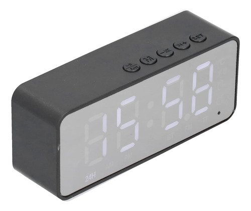 Jiawu Multifuncional Reloj Despertador Altavoz, Bluetooth 5.