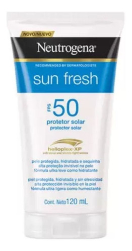 Neutrogena Protetor Solar Fps50 120ml