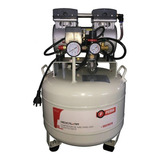 Compresor Aire Eléctrico 30l Dental Odontologico Silencioso