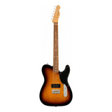 Guitarra Eléctrica Fender Noventa Telecaster De Aliso 2-color Sunburst Barniz Brillante Con Diapasón De Granadillo Brasileño