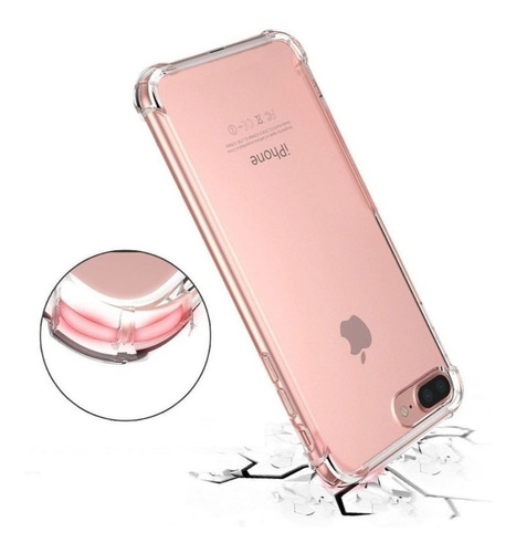 Capa Capinha Anti Impacto Transparente Para iPhone 6s Plus