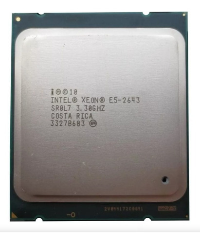 Processador Intel Xeon E5-2643 3.3ghz 4-core Pn Sr0l7