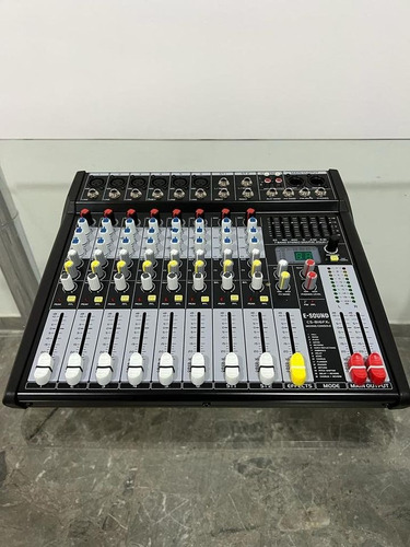 Consola De Audio Profesional 8 Canales E-sound