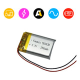 Bateria Lipo Litio Recargable 3.7v 250mah 502030 Arduino 