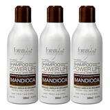  03 Forever Liss Shampoo Mandioca Power Life 300ml