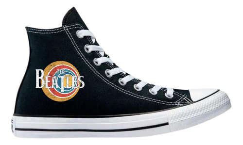 Tenis Converse Chuck Taylor All Star Bota The Beatles 606n