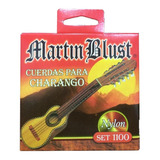 Encordado De Nylon Para Charango Martin Blust - Set 1100