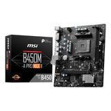 Tarjeta Madre Msi B450m-a Pro Max Ii Socket Am4 64gb Ddr4