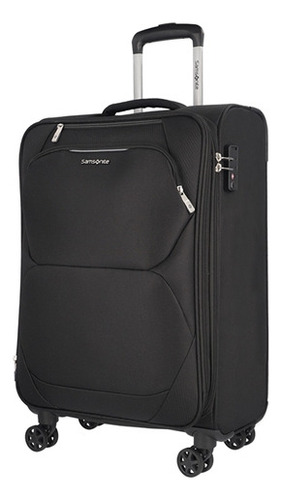 Maleta Pequeña Negra Samsonite Baltic, Color Negro Sólido