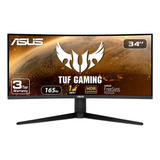 Monitor Gamer Curvo Asus Vg34vql1b Led 34  Ultrawide Quad