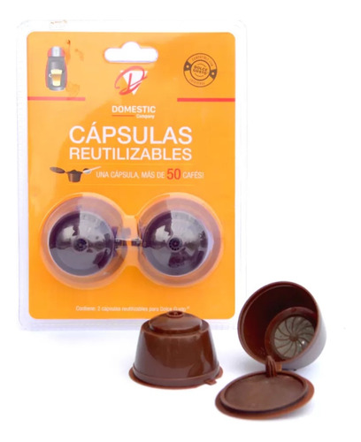 Cápsulas Recargables Reutilizables Cafe Dolce Gusto