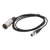 Cable Adaptador De Audio Mini Xlr Hembra A Micrófono Xlr Mac
