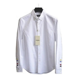 Camisa De Vestir Con Botones Oxford Para Hombre, Camisas Car