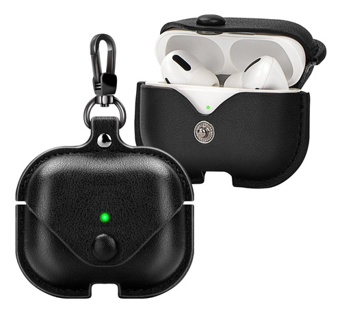 Funda Para AirPods Pro 1/2 3ra Gen Tipo Piel Protector