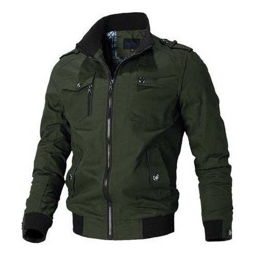 Chaqueta De Invierno Para Hombre Chaqueta Militar De Algodón