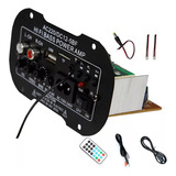 Placa Amplificadora De Subwoofer Hifi Com Porta