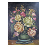 Quadro Vaso De Flores