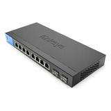 Switch Linksys Lgs310c 8 Puertos 2 Sfp Gigabit Administrable