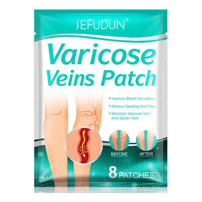 Parches Piernas Alivia Dolor De Venas Varicosas Varices 8pza | Meses sin interés