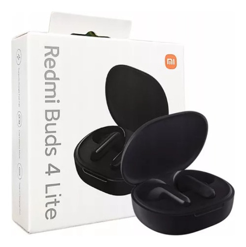 Audífonos Inalámbricos Xiaomi Redmi Buds 4 Lite Negros