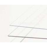 Placa Transparente Cristal Simil Acrilico 1.22x1.22mt 1mm