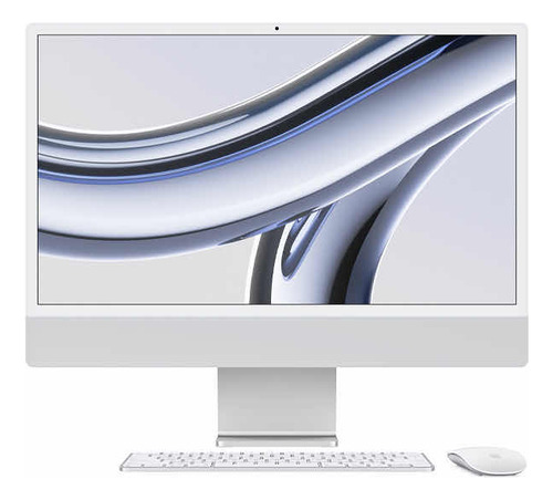 iMac Apple (2023) De 24  M3 8gb Ram / 256gb Ssd - Prata