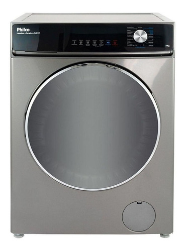 Lava E Seca Automática Philco Inverter Inox 10kg 220 v