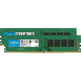 Crucial 8gb Ddr4 2400 Mhz Udimm Memory Kit (2 X 4gb)