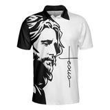 Jersus 3d Estampado Camisa Polo Casual Para Hombres