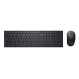 Kit Teclado E Mouse Sem Fio Dell Pro Km5221w Preto Abnt2