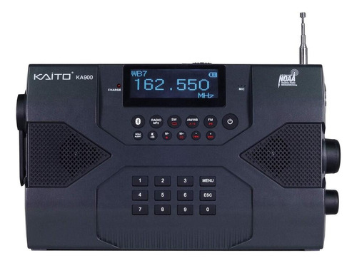 Radio Emergencias  Kaito Ka900 Am Fm Sw Blue Mp3 Digital