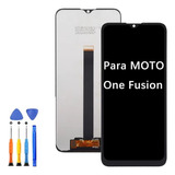 Pantalla Lcd Táctil Para Moto One Fusion Xt2073 Original