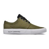 Zapatillas Rusty Yonkers De Lona Verde Militar