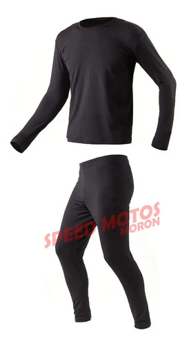 Conjunto Termico Primera Piel Moto Camiseta Pantalon