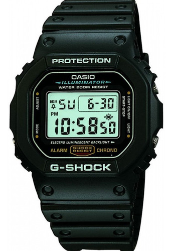 Relógio Casio G-shock Masculino Dw-5600e-1vdf + Nfe Garantia