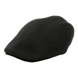 Gorro Boina Negra Plano Tradicional