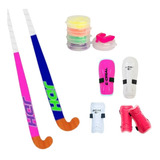 Kit Palo De Hockey Jdh + Canillera + Bucal - Hockey House