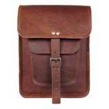 11 Pulgadas Pequeno Crossbody Hombro Cuero Genuino iPad/tabl