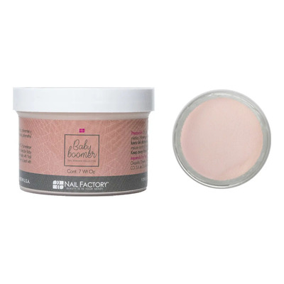 Polvo Acrílico Nail Factory Nude 198g Efecto Almendra Baby Boomer | Meses sin interés